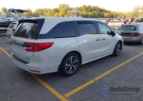 2022 Honda Odyssey Touring from USA, damaged, VIN 5FNRL6H82NB026586